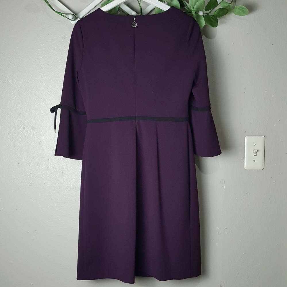 Tommy Hilfiger bell sleeves dress size 6 - Picture 3 of 7